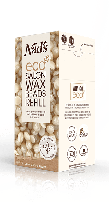 Nads Hair Removal Eco Salon Wax Beads Refill