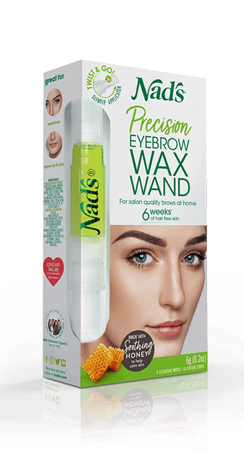 Nads Hair Removal Precision Eyebrow Wax Wand